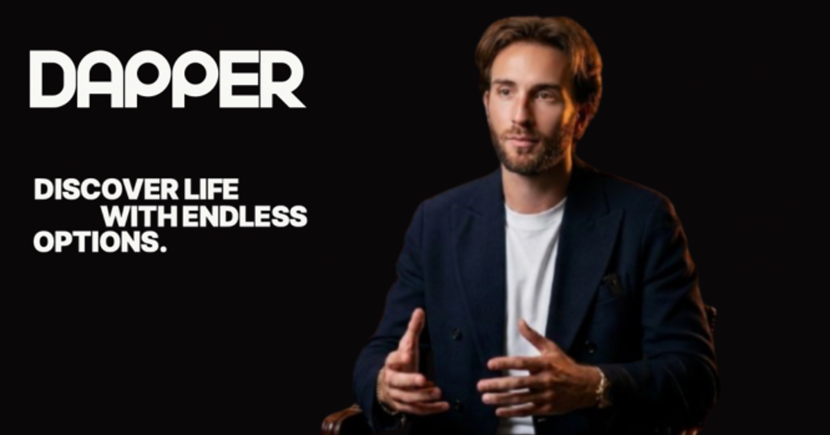 Screenshot of dapper.black